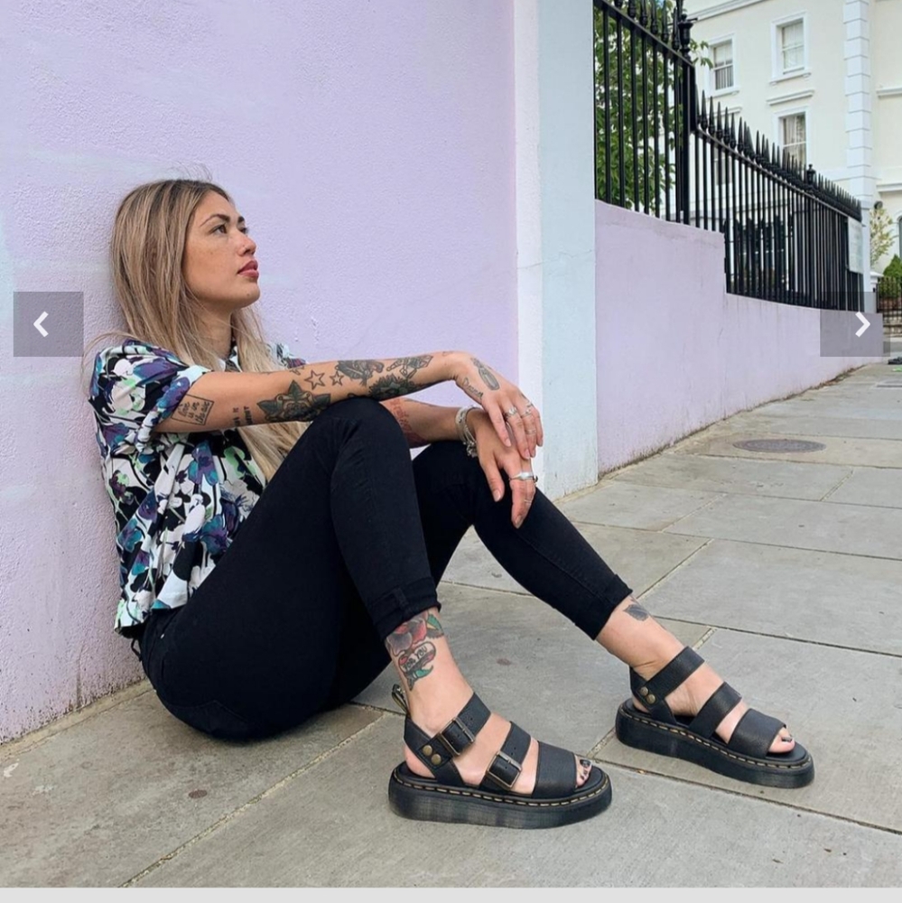 Dr Martens Gryphon Women's Platform Gladiator Sandals